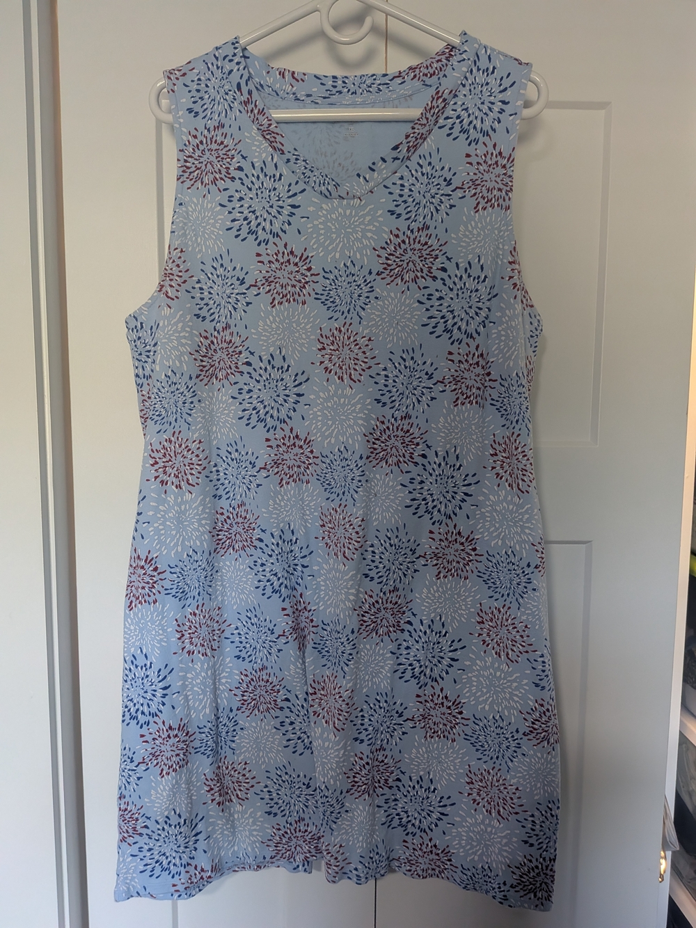 Kim Rogers Cotton Dress Bundle Of 3 Women's Size XL 4th Of July, Summer, Holiday - Picture 7 of 10